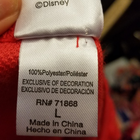 NWOT Disney x Jerry Leigh sequin Mickey sweater Large - Picture 6 of 9